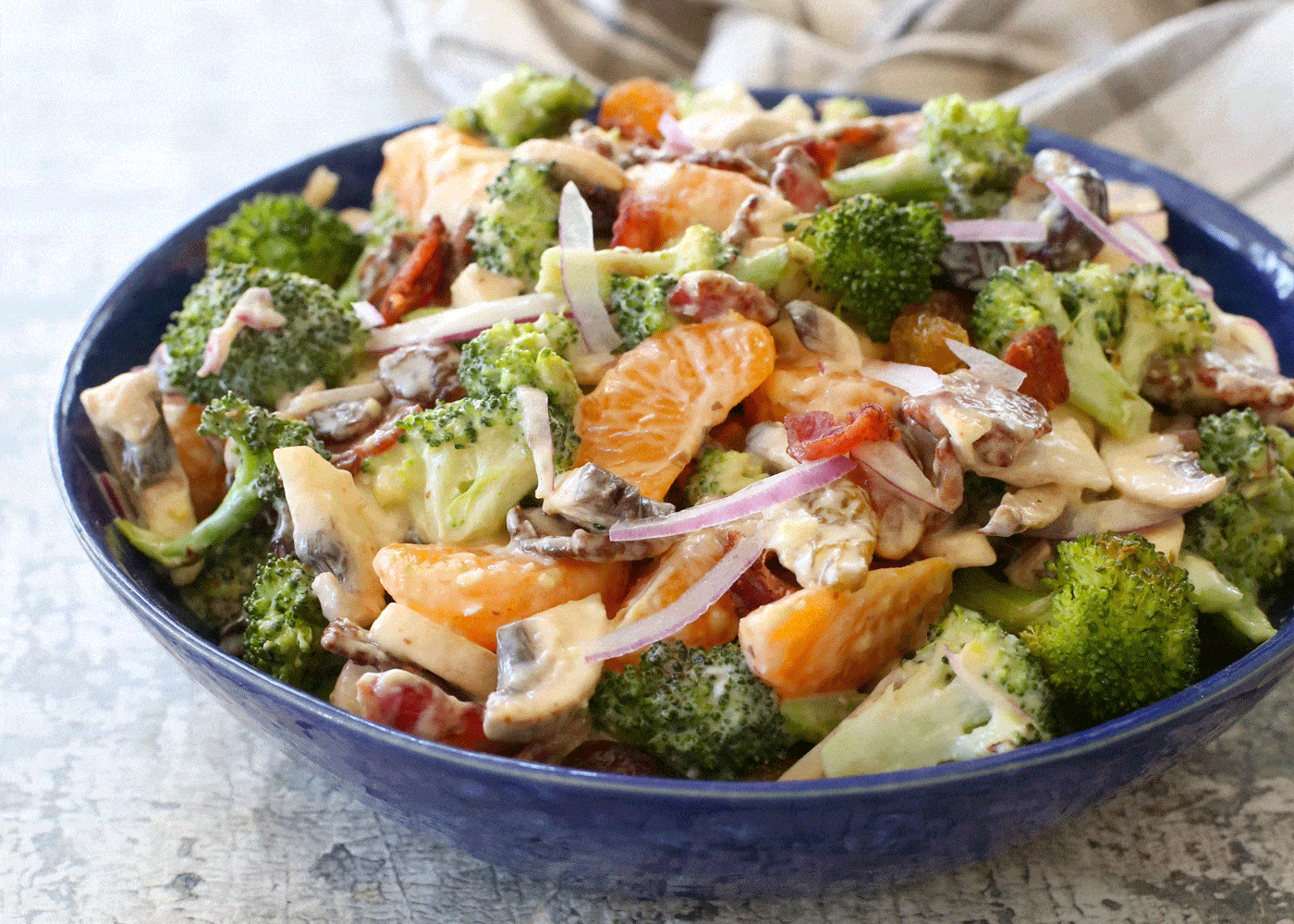 Mandarin Broccoli Salad: Sweet, Tangy & Perfectly Roasted for Bliss